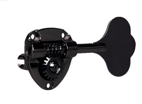 Gotoh GB11W Single Bass Tuner Machine Left Side Black